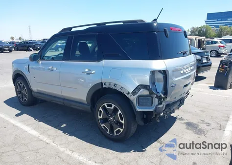 2021 Ford Bronco Sport Outer Banks из США, поврежденный, VIN 3FMCR9C60MRA96124